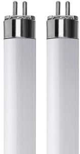 LUXSA Lighting 2 Pack 13w T5 High Efficiency 840 Cool White Fluorescent 525mm Tube 4000k HE G5 13 watt 21 inches 21