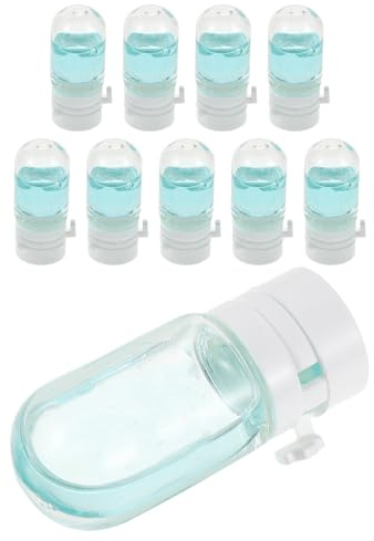 Homoyoyo 10piezas Aceite Cabello Minibotellas Perfumado Bálsamo Capilar Nutritivo Aceite Esencial Hidratante y Acondicionador Cuidado del Cabello Casa