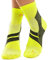 ZaTech Plantarfasziitis Socken, Kompressions Socken, unterstützt Ferse, Knöchel und Fußgewölbe, für bessere Durchblutung, reduziert Fußschwellungen und Schmerzen (Gelb/Schwarz, M, 39-41)