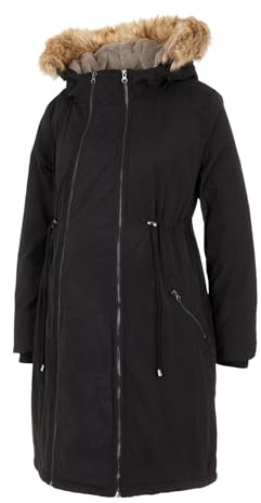 MAMALICIOUS Dam MLAMY 3IN1 vadderad jacka A. NOOS vinterjacka, svart, XL, svart, XL