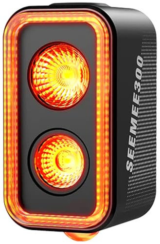 Magicshine Fanalino 300 LED-strålkastare Röd