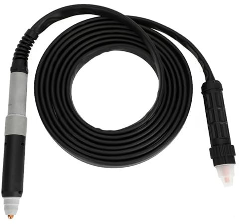 Cortadora De Plasma, Antorcha de corte recto de Plasma CNC Non-HF Pi-lot Arc PTM80 80A utilizada por CUT80CNC y CUT70 6m y 10m,PortáTil y FáCil de Configurar(10m)