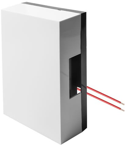 Sonnette filaire : 220 V Sonnette de porte d'entrée, 80-95 dB Carillon de porte mécanique, 15 x 9,7 x 4,6 cm Sonnette de porte manuelle à double son, pour hôtels, appartements, bureaux, maison