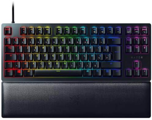 Huntsman v2 TKL AZERTY Gaming-tangentbord med Razer Optical Purple och Chroma RGB Optical Switch