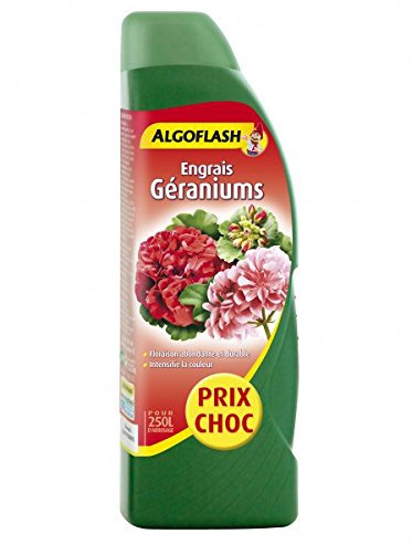 Algoflash - ALGOFLASH - Engrais Geraniums liquide 1 litre