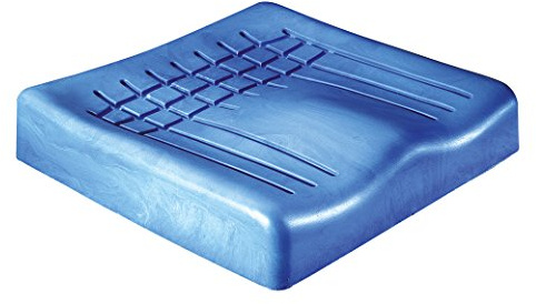 Molded Foam High Density Visco Memory Foam Anatomical Cushion 38 x 38 x 8 cm