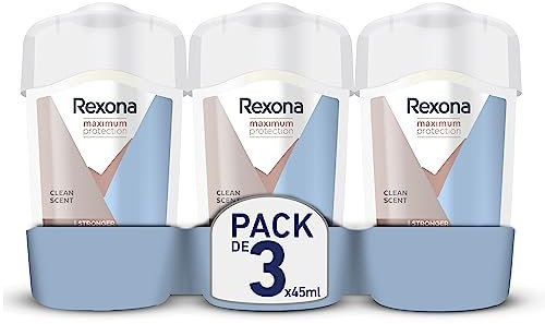 Rexona Deodorant Stick Anti-Transpirant Clean Scent sauber 96H 45 ml – 3 Stück