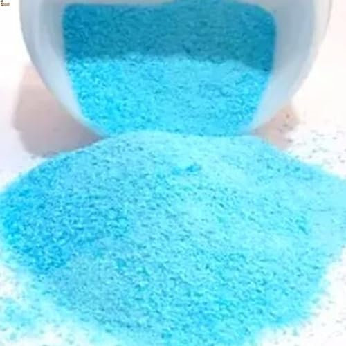 BricoLoco.com Sulfato de cobre en polvo azul. Pack 5x1 kgs. Fungicida ecológico plantas, huerto, tomates, olivos. Antiplagas. Alguicida piscinas. Pentahidratado CuSO4•5H2O (5, Kilogramos)