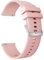 TOOBUR 22mm Uhrenarmband, Schnellverschluss-Silikon-Ersatzarmbänder, Kompatibel mit Uhren mit 22 mm Anstoßbreite, Universalmodell, Rosa