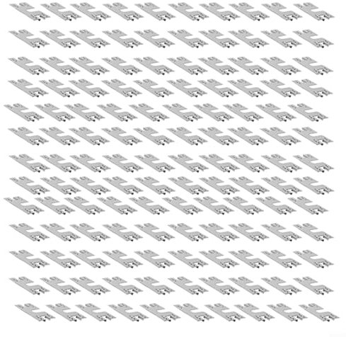 CNANRNANC Guarnizione per deflettore fotovoltaico, protezione flash, doppio accessorio, piastra di base, parafulmini, pressa a terra solare (100 pezzi)