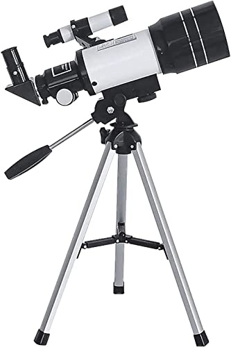 Telescope Telescope for Astronomy Kids vuxna nybörjare, snabb refraktor teleskop för astronomi 70mm bländare 400 mm astronomiskt reseteleskop med stativteleskop