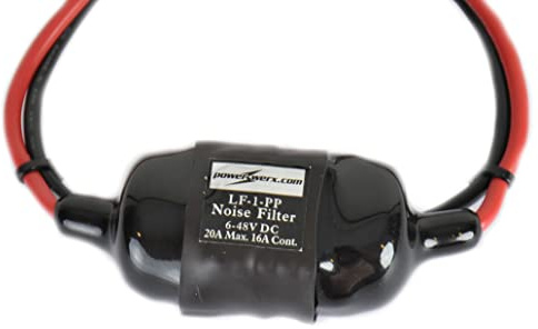 Powerwerx LF-1-PP DC Line Noise Filter (20 Amps Max) with Powerpole Connectors