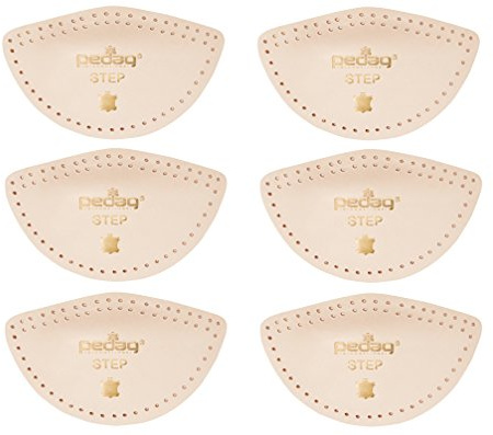 pedag Step | Arch Support Inserts | Durable Foot Arch Support for Flats | Arch Pad and Inserts for Shoes | Self-Adhesive | Ideal for Comfort and Relief | Tan | X-Large 3 Count