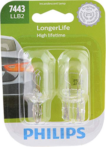 Philips LongerLife Mini Bulb - 7443LLB2
