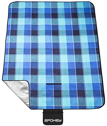 SPOKEY Unisex-Adult Fitness Picknickdecke, blau, Universal