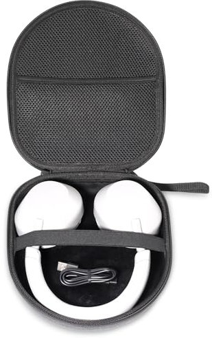 ProCase Funda para Auriculares JBL Tune 520BT/720BT/760NC/770NC, Sony WH-CH720N/WH-CH520/WH1000XM4, Bose QC, Anker Soundcore Q20i/Q11i/Q45/Q30/Q35 –Bolsa de Viaje-Negro