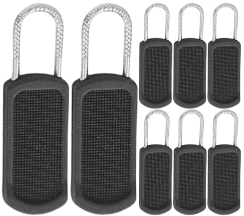 Tirette de fermeture éclair, tirettes de fermeture éclair, Tirettes à pour sac à dos, Languette de à glissière amovible de remplacement, 10X pièces de rechange pour manteau