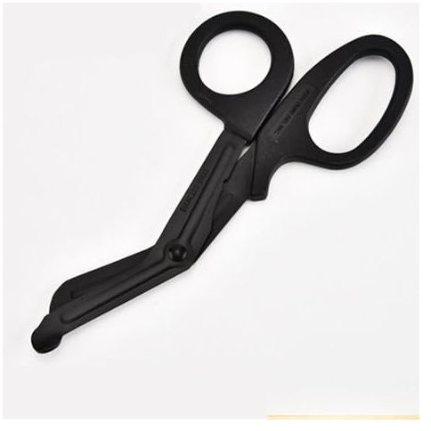 Tijeras multifuncionales de Acero Inoxidable for Uso doméstico - Tijeras de Lona y Gasa Negras
