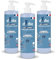 Dodie Set mit 3 x Reinigungsgel 3 in 1, (3 x 500 ml), Gesichts-, Körper- und Haarreinigung, 92 prozent Inhaltsstoffe natürlichen Ursprungs, hypoallergen, ab der Geburt