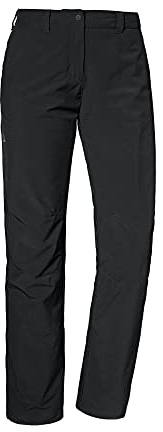 Schöffel Damen Pants Engadin1 Warm L, warme Wanderhose mit 4 Wege-Stretch, robuste Thermohose mit vorgeformtem Knie und verstellbarem Bund