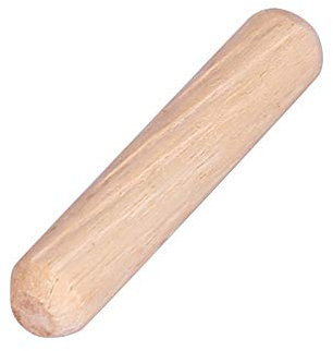 50 Tasselli in Legno Tasselli in Legno - Perni di Centraggio Artigianali in Legno Aste M6 * 30/40/50 Mm per il Fissaggio di Armadi, Cassetti e Altri Lavori in Legno (M6*30 (50 PZ))