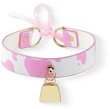 paloli Grundlegend Kuhflecken Glocken-Kragen Kropfbänder Halskette für Frauen