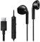 JVC HA-FR17UC-B - Bud-Typ USB-C Ohrhöhrer mit eingebautem DAC für kraftvollem und kristallklarem Klang, praktischem Mikrofon und 3-Tasten-Fernbedienung in äußerst kompakter Bauform (Schwarz)