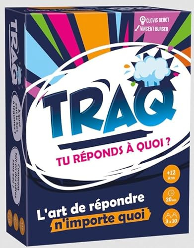 Ludilight - TRAQ Tu Réponds A Quoi ? - Jeu de société Famille et Amis