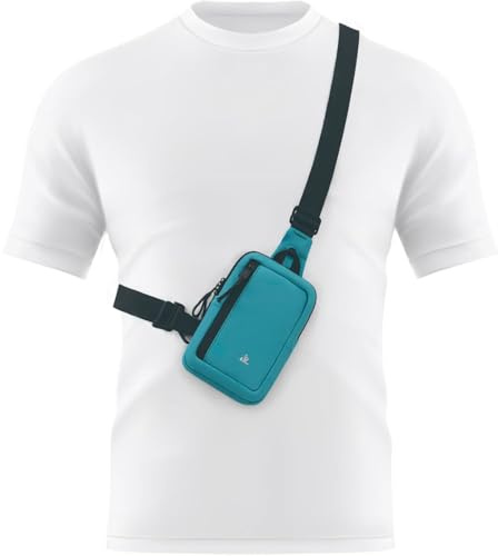 Ruijng Small Sling Bag - Waterproof Chest Crossbody Bag