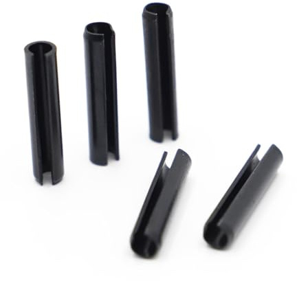 Perni a molla in acciaio, Perni for Involtini Primavera con Intaglio Acciaio al Carbonio M1.5-M8 Confezione Da 200 Pz(5mm,M3 50pcs)
