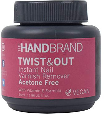 Pretty Twist and Out Acetone Free Nail Varnish Remover, 55 ml
