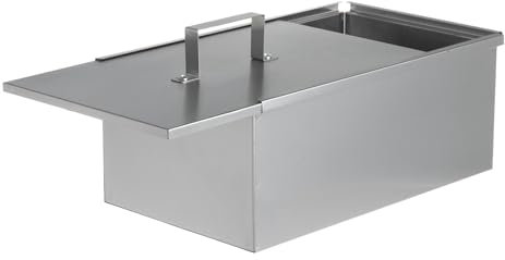 Grillpaul Mustang Räucherbox Edelstahl 45 x 25 x 21cm, Smoker Box, Räucherschrank klein