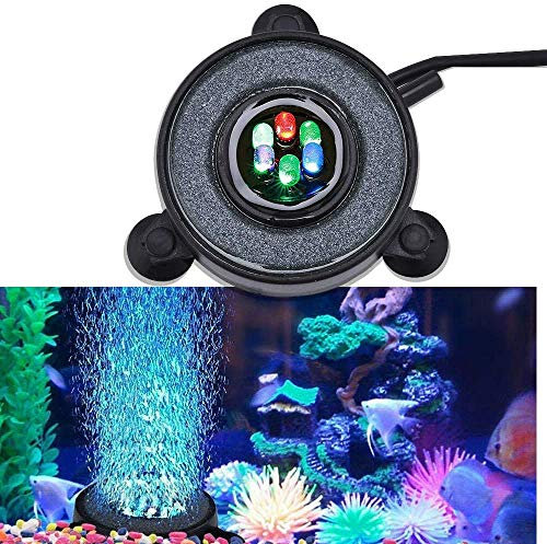 Yosoo Luci Acquario Luce Lampada Acquario LED Sommergibile Luce per la Cerimonia Nuziale partito Natale Piscina Fish Tank Decorazione Stagno Vasca Fontana Prato,6 LED Multi Color