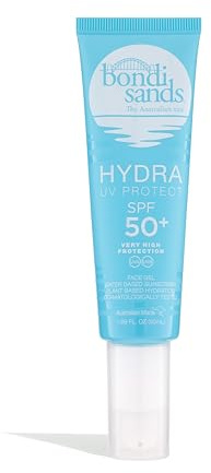 Bondi Sands Hydra UV Protect SPF 50+ Face Gel | Provides UVA & UVB Protection | Infused with ethically sourced algae | 50ml/1.69 FL OZ