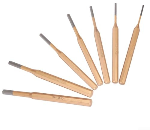 Cylindrical Punch Chisel with Integral Heat Treatment Perfect for Different Projects (6mm)