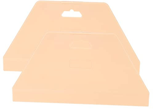 Operitacx 2pezzi Strumento in Plastica Per Lisciare La Carta Da Parati Kit Strumenti Per Carta Da Parati Per Staccare e Attaccare e Installazione Pellicole Per Vetri