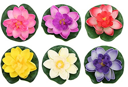 Plantes artificielles pour bassins, légères et robustes, fabrication artisanale d'accessoires décoratifs attrayants pour piscines