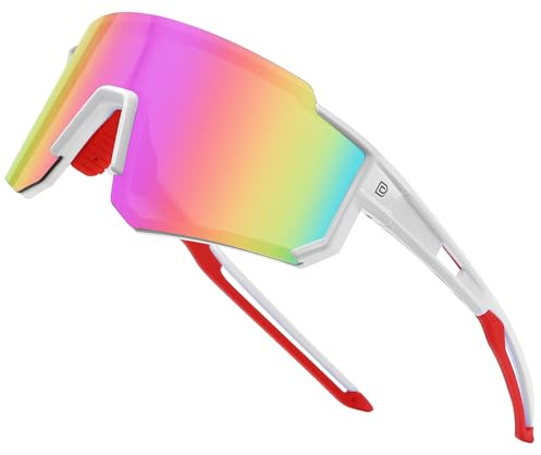 DUCO Lunettes de Soleil Homme Sport Polarisées UV400