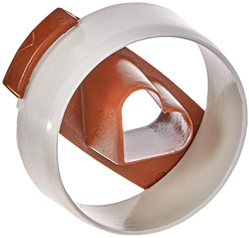 Städd putsform patentet spetskant med utkastare, slät, av plast 4 cm