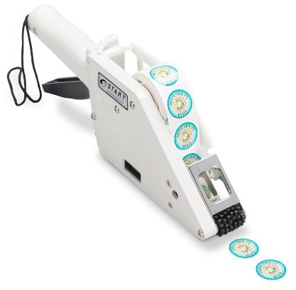 START International LAP65-30 Manueller tragbarer Etikettierer, max. Etikettenbreite 30 mm, Weiß