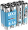 ANSMANN Akku AA Mignon 2100mAh 1,2V NiMH - wiederaufladbare Batterien AA Akkus maxE (geringe Selbstentladung & vorgeladen) ideal für Spielzeug, Funk-Tastatur/Maus, Wii & Xbox Controller (8 Stück)