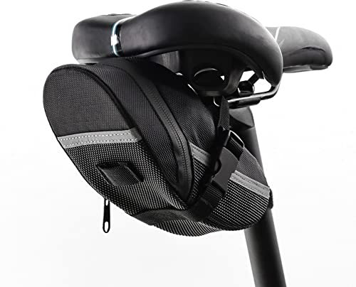 Roysmart Satteltasche, Fahrradsitz Tasche wasserdichte Rahmentasche Fahrradtasche Oberrohrtasche Aero Wedge Pack Bag für Mountainbikes, Fahrräder, und Rennräder