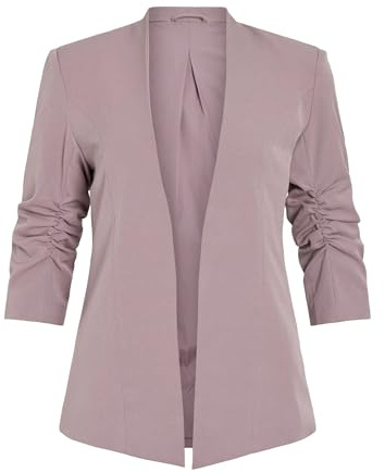 Vila Viher New 3/4 Blazer Noos, Toadstool, S Donna