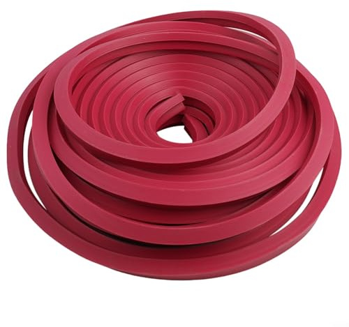 Migliora la tua esperienza di biliardo con strisce di gomma da 10 m per cuscini e riparazioni del tavolo da biliardo (12 x 14 mm)