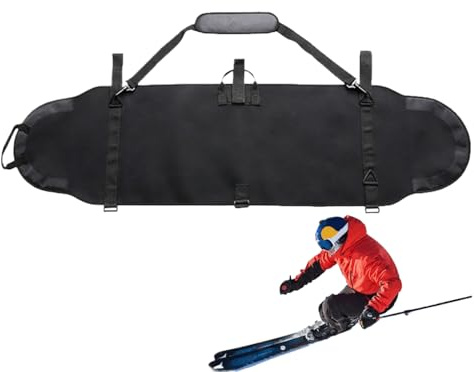 Generisch Bolsa de snowboard para viajes aéreos, bolsa de viaje para snowboard, impermeable, reforzada, acolchada, bolsa de snowboard | Bolsas de viaje de snowboard reforzadas, acolchadas para