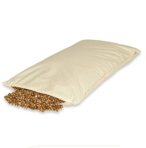 Fränkische Schlafmanufaktur Sonderangebot!!! 2 Stück Dinkelspelzkissen 40x80, Dinkelspreu, Dinkelspelz
