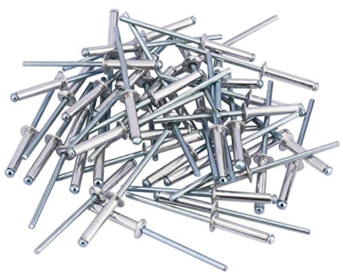 Draper Rivets aveugles 14008, taille 3,2 mm x 15,8 mm, bleu