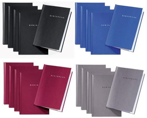 Pagna Bewerbungsset Start Basic (5 Bewerbungsmappen) rot