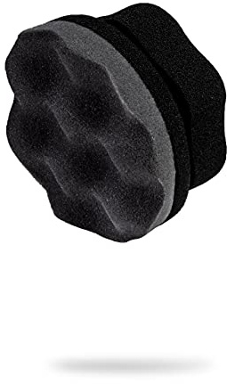 Adam's Polishes Pro Tire Hex Grip Applicator - Tire Shine Car Detailing Foam Sponge Tool | Car Cleaning Supplies After Car Wash leaner | for Vinyl Rubber & Trim Accessories | Wheel & Rim Cleaner