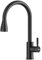 APPASO Kitchen Tap Black, Mixer Tap with Pull Out Spray, Sink Tap with 3 Spray Modes 360° Swivel for Kitchen I Stainless Steel Black-Double Broom